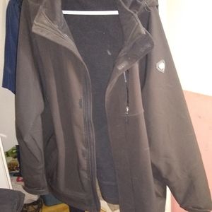 Men's coats. Leather and suede